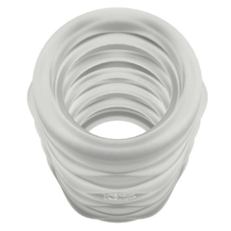 ROMP - MOSH TRANSPARENT MALE MASTURBATOR WITH 6 CM REVERSBLE SHEATH