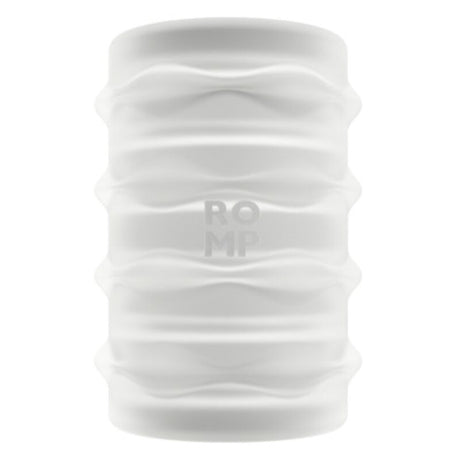 ROMP - MOSH TRANSPARENT MALE MASTURBATOR WITH 6 CM REVERSBLE SHEATH