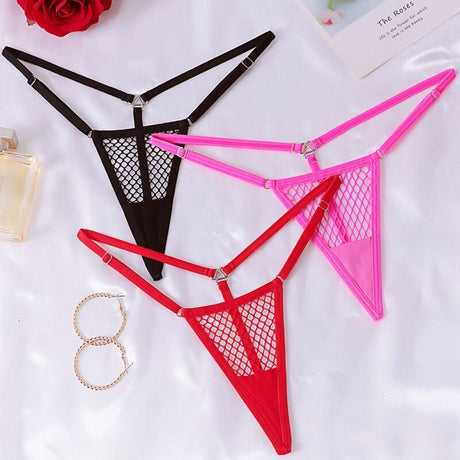 CHILIROSE - CR 4856 MICRO TANGA REJILLA