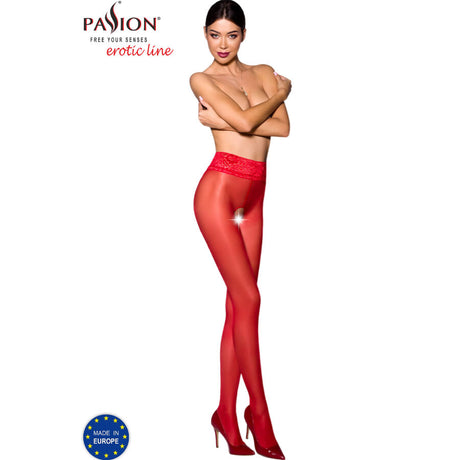 PASSION - TIOPEN 008 MEDIAS BLANCO 1/2 (30 DEN)