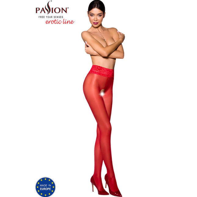 PASSION - TIOPEN 008 MEDIAS BLANCO 1/2 (30 DEN)