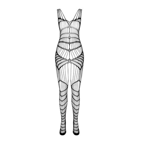 PASSION - BS 102 BODYSTOCKING RED ONE SIZE