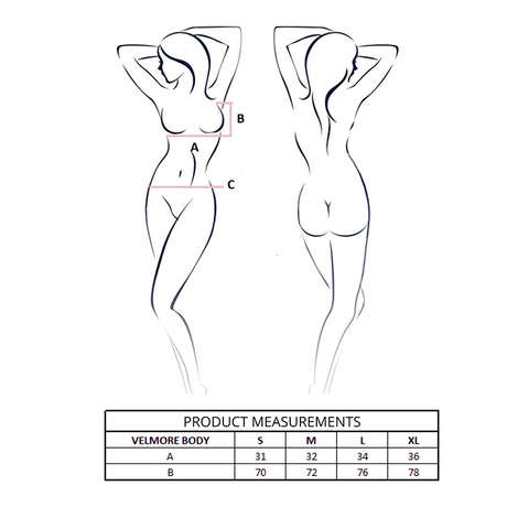 PASSION - VELMORE BODY VIOLET L/XL