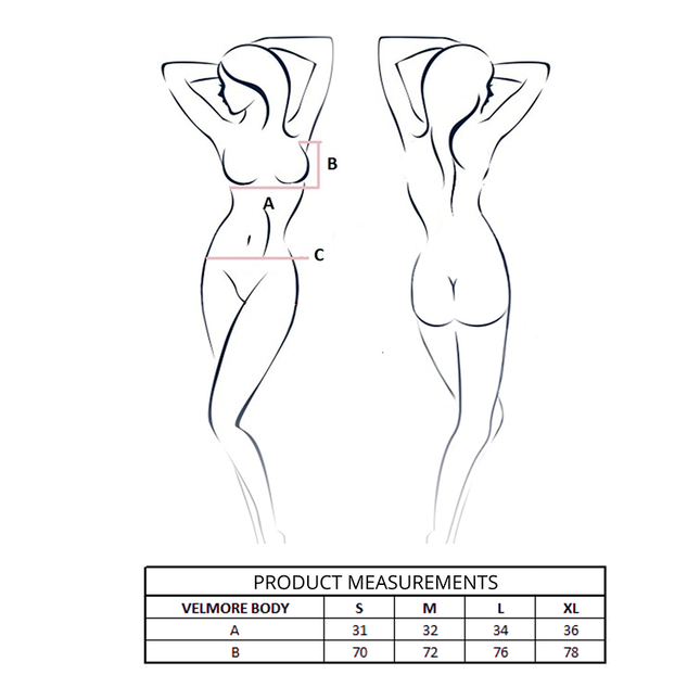 PASSION - VELMORE BODY VIOLET L/XL