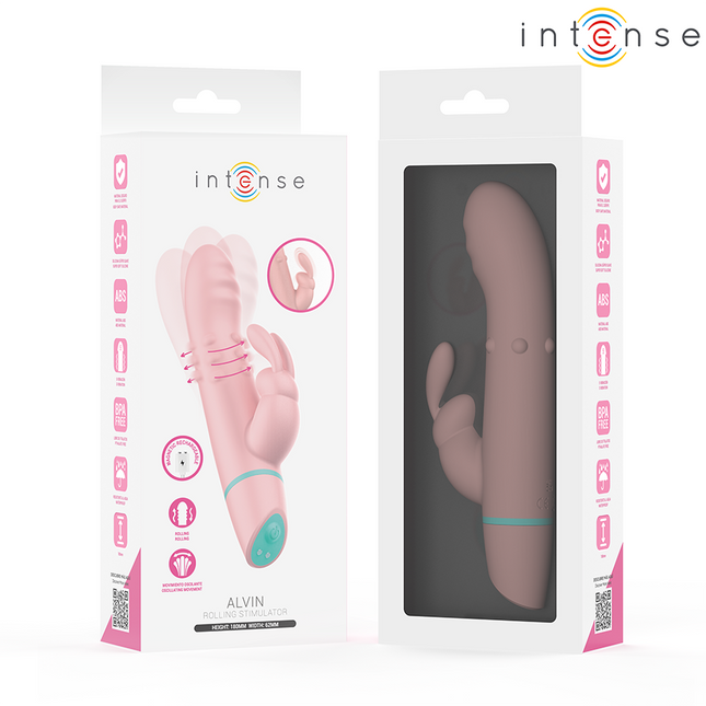 INTENSE - ALVIN RABBIT STIMULATOR & ROLLING VIBRATOR + OSCILLATING