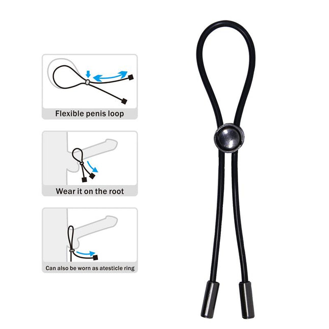 PRETTYLOVE Adjustable Cock Ring – регулируем пръстен за пенис с комфорт и контрол