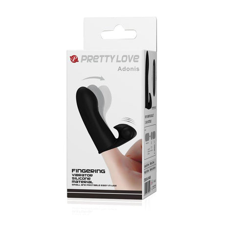 PRETTYLOVE Adonis Finger Sleeve – вибриращ пръстен за нежна стимулация