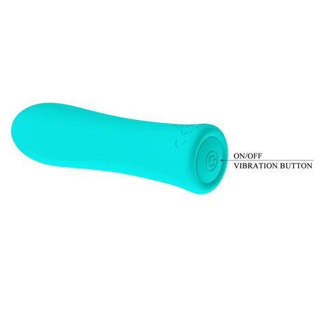 PRETTYLOVE Alfreda Vibrating Bullet USB – компактен вибратор с 12 режима