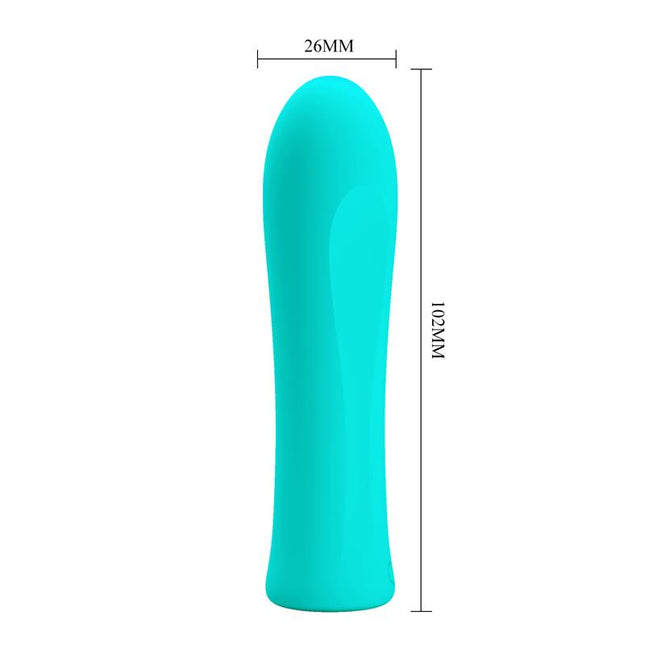 PRETTYLOVE Alfreda Vibrating Bullet USB – компактен вибратор с 12 режима
