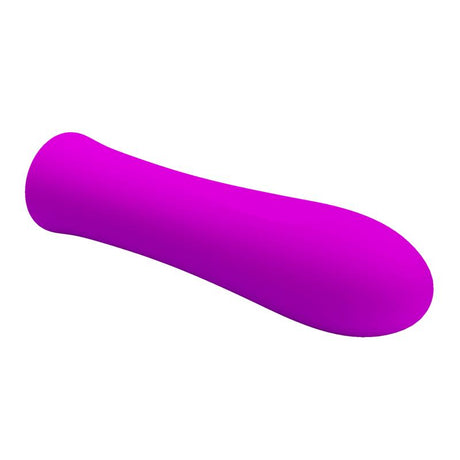 PRETTYLOVE Alfreda Violet – компактен силиконов вибратор с 12 режима