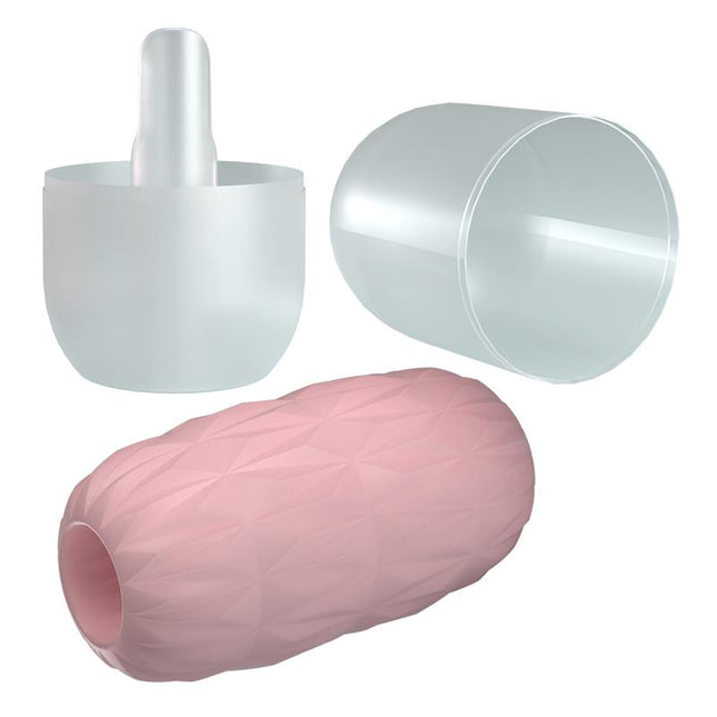 PRETTYLOVE Alice Men Masturbator Pink – компактен и водоустойчив мастурбатор