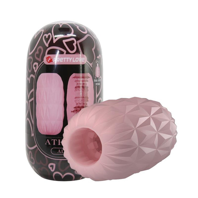 PRETTYLOVE Alice Men Masturbator Pink – компактен и водоустойчив мастурбатор