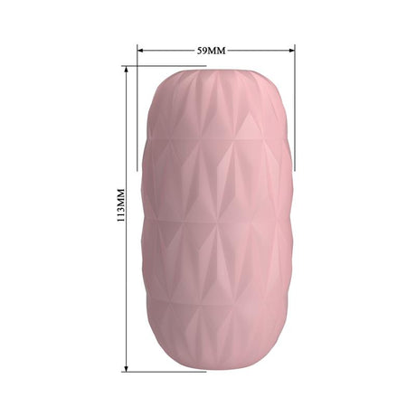 PRETTYLOVE Alice Men Masturbator Pink – компактен и водоустойчив мастурбатор