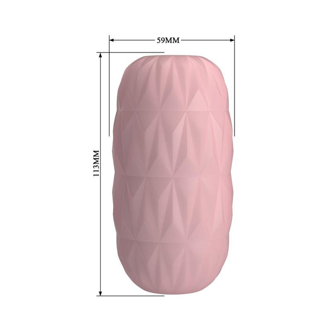 PRETTYLOVE Alice Men Masturbator Pink – компактен и водоустойчив мастурбатор