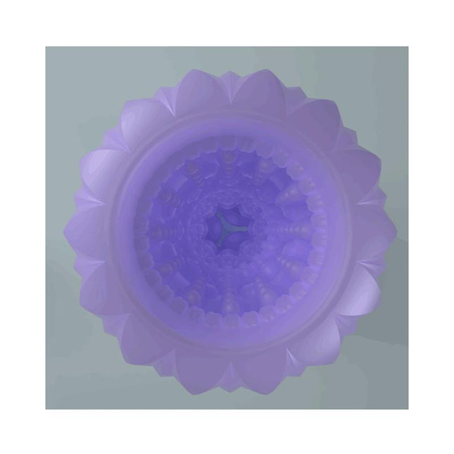 PRETTYLOVE Alice Men Masturbator Purple – компактен водоустойчив мастурбатор