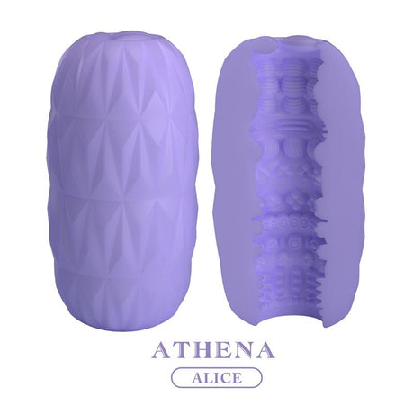 PRETTYLOVE Alice Men Masturbator Purple – компактен водоустойчив мастурбатор