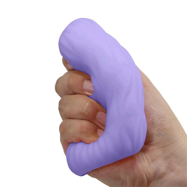 PRETTYLOVE Alice Men Masturbator Purple – компактен водоустойчив мастурбатор