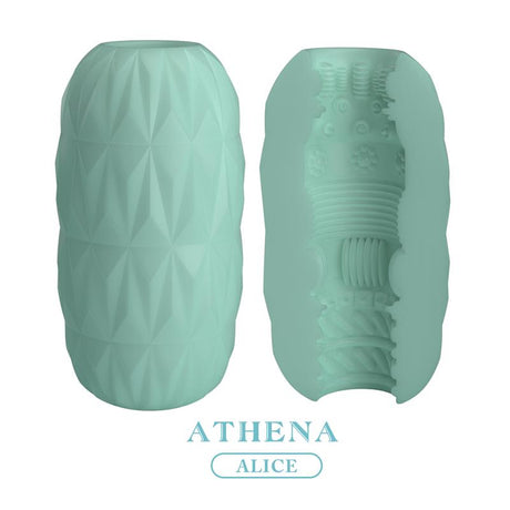 PRETTYLOVE Alice Men Masturbator Turquoise – компактен и водоустойчив мастурбатор