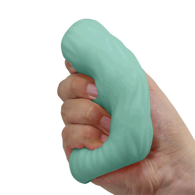 PRETTYLOVE Alice Men Masturbator Turquoise – компактен и водоустойчив мастурбатор