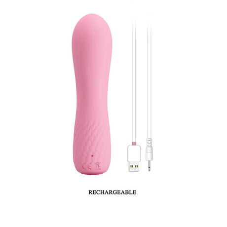 PRETTYLOVE Alice Vibe – вибратор с 12 функции и USB зарядно
