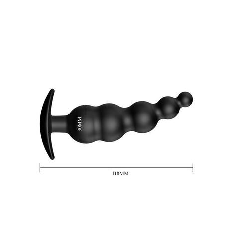 PRETTYLOVE Anal Bubble Plug – водоустойчив анален стимулатор с меки балончета