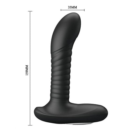 PRETTYLOVE Anal Masager with Rolling Beads – анален масажор с въртящи се топчета