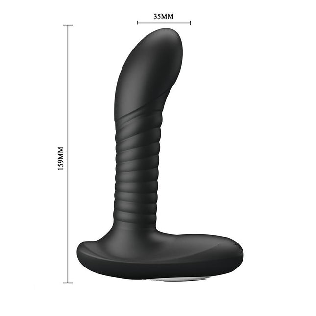 PRETTYLOVE Anal Masager with Rolling Beads – анален масажор с въртящи се топчета