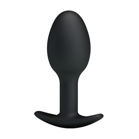 PRETTYLOVE Anal Plug Black with Ball – ергономичен анален плъг с тежест