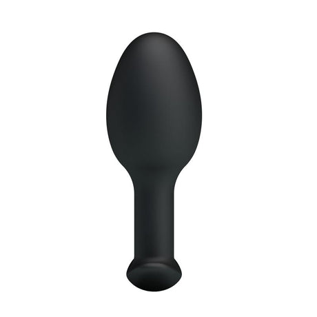 PRETTYLOVE Anal Plug Black with Ball – ергономичен анален плъг с тежест