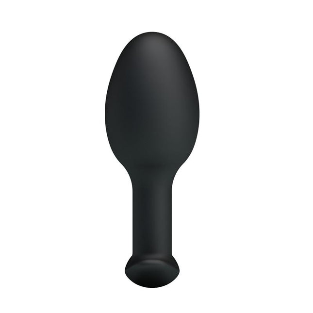 PRETTYLOVE Anal Plug Black with Ball – ергономичен анален плъг с тежест