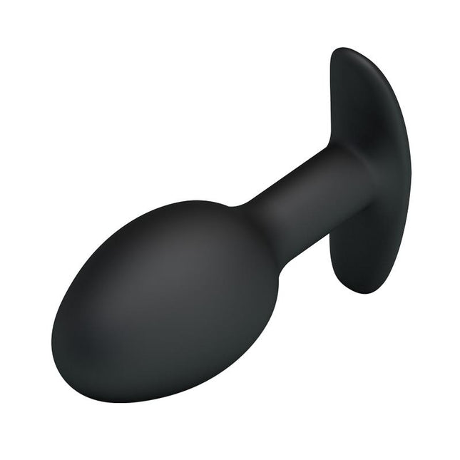 PRETTYLOVE Anal Plug Black with Ball – ергономичен анален плъг с тежест