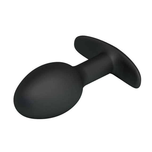PRETTYLOVE Anal Plug Black with Ball – ергономичен анален плъг с тежест