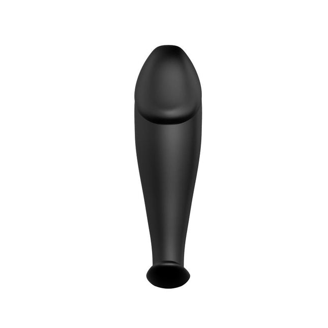 PRETTYLOVE Anal Plug Black с дистанционно – 12 вибрационни режима