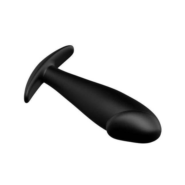 PRETTYLOVE Anal Plug Black с дистанционно – 12 вибрационни режима