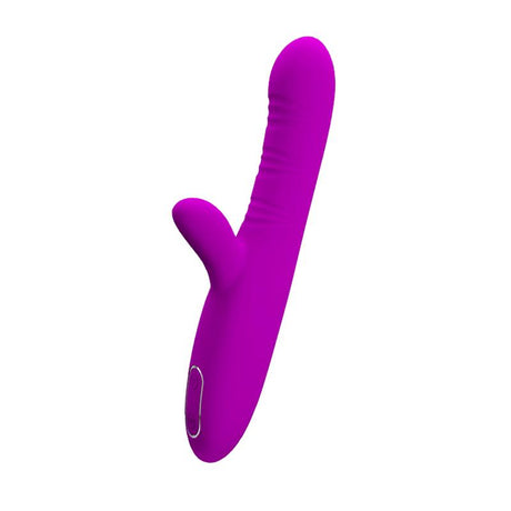 PRETTYLOVE Angelique Tickling Vibe USB – многофункционален вибратор с гъвкав дизайн