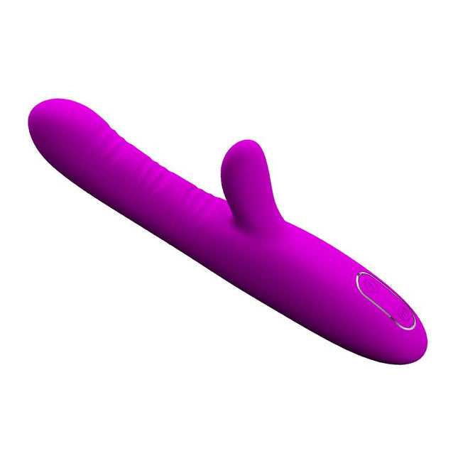 PRETTYLOVE Angelique Tickling Vibe USB – многофункционален вибратор с гъвкав дизайн