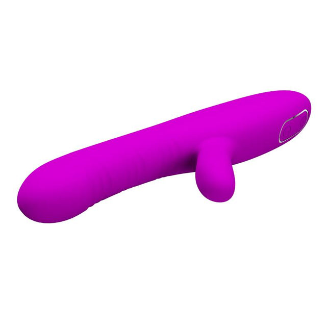 PRETTYLOVE Angelique Tickling Vibe USB – многофункционален вибратор с гъвкав дизайн