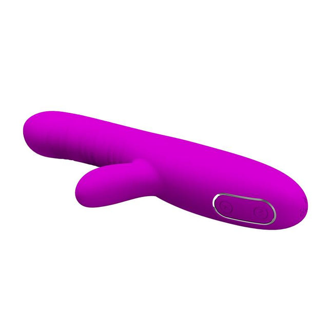 PRETTYLOVE Angelique Tickling Vibe USB – многофункционален вибратор с гъвкав дизайн