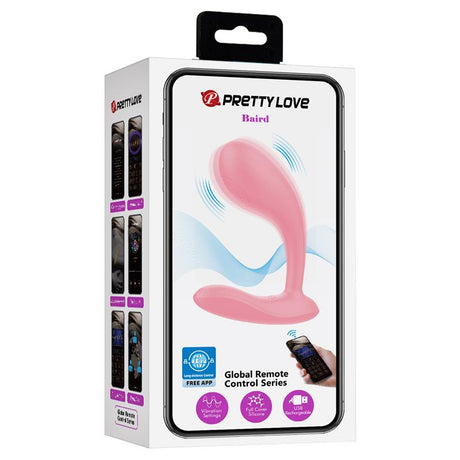 PRETTYLOVE Baird – водоустойчив стимулатор с APP контрол