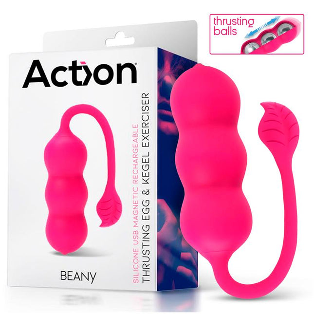Action Beany – Кегел топчета и вибриращо яйце 2 в 1