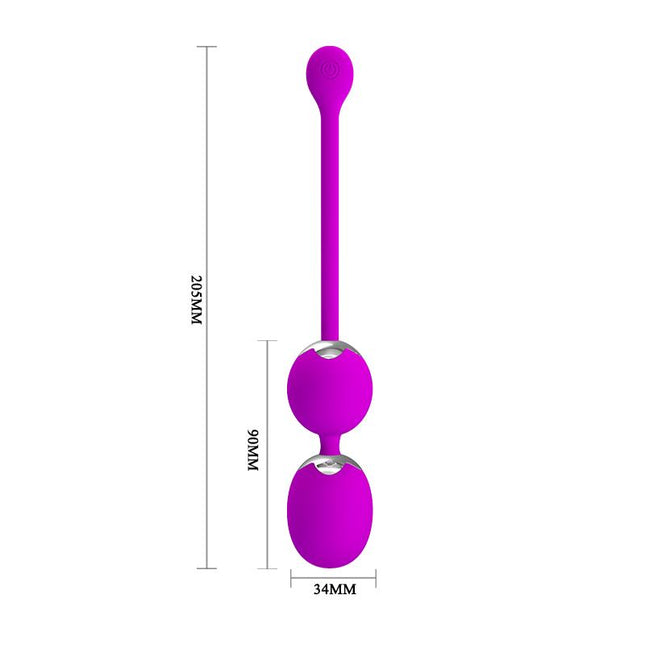 Bolas Vaginales con Vibraci�n Willie Clave 25