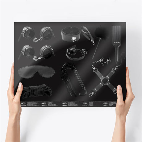 BDSM Комплект 11 в 1 – Всичко за Фетиш Наслади | Intoyou®