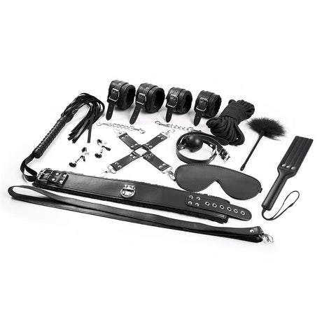 BDSM Комплект 11 в 1 – Всичко за Фетиш Наслади | Intoyou®