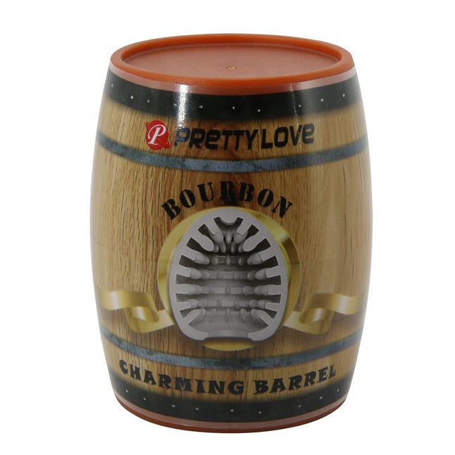 PRETTYLOVE Bourbon Barrel – гъвкав мастурбатор за мъже