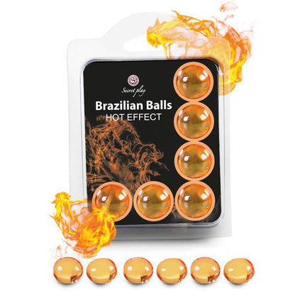 Brazilian Balls Set 6 Hot Effect – SECRET PLAY