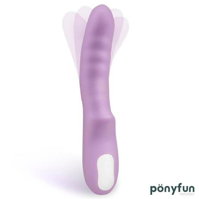 Brightpurple Vibe y Rotator Double Motor 360∫ USB Silicone
