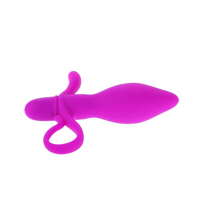 PRETTYLOVE Taylor Purple – анален плъг с вибрация и стимулатор