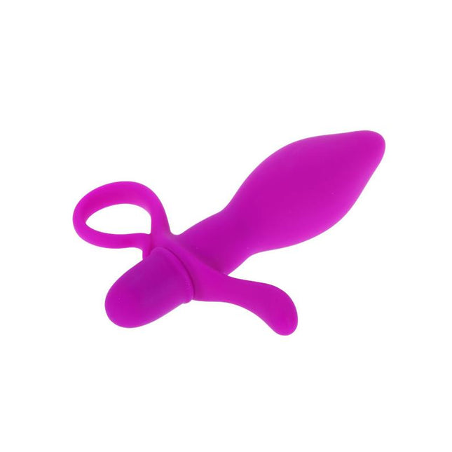 PRETTYLOVE Taylor Purple – анален плъг с вибрация и стимулатор