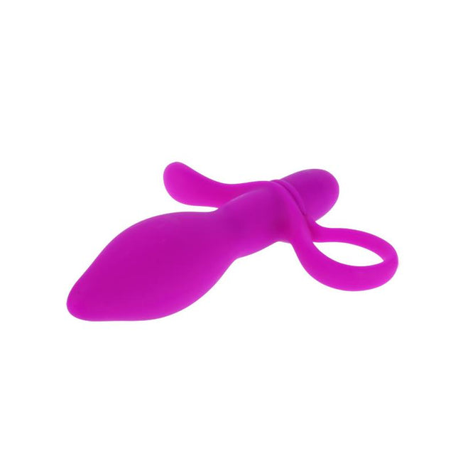 PRETTYLOVE Taylor Purple – анален плъг с вибрация и стимулатор