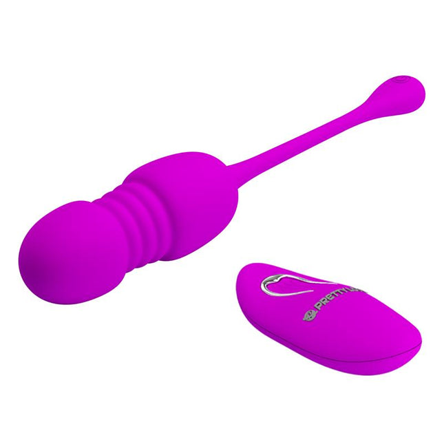 PRETTYLOVE Callieri – вибриращо яйце с тласъци и дистанционно управление